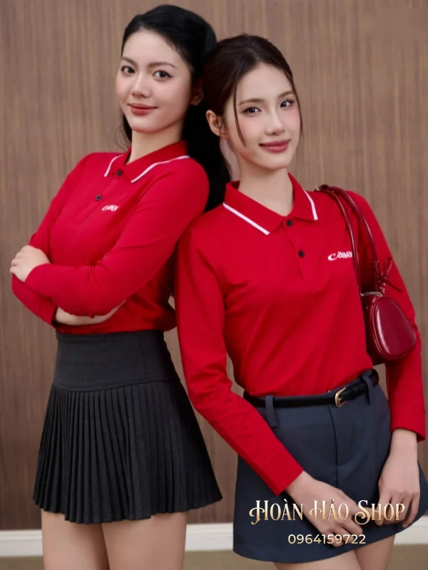 Áo Đồng Phục Công Ty Dài Tay Canon