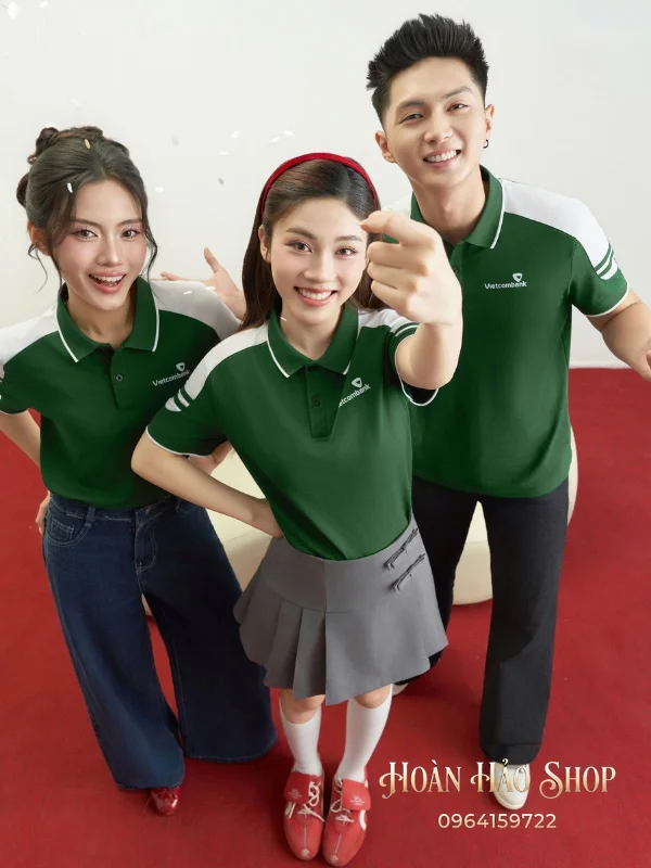 Áo Đồng Phục Công Ty Ecotton 2 Màu Ve Chai