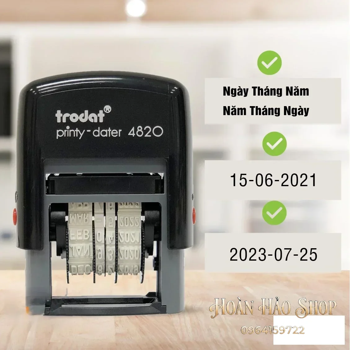 Con dấu ngày tháng năm