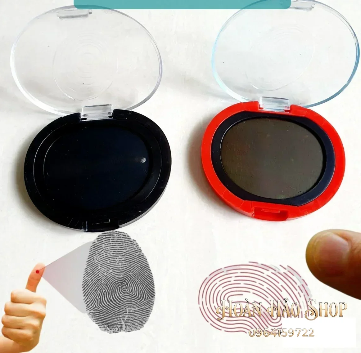 Tampon con dấu, khay mực dấu