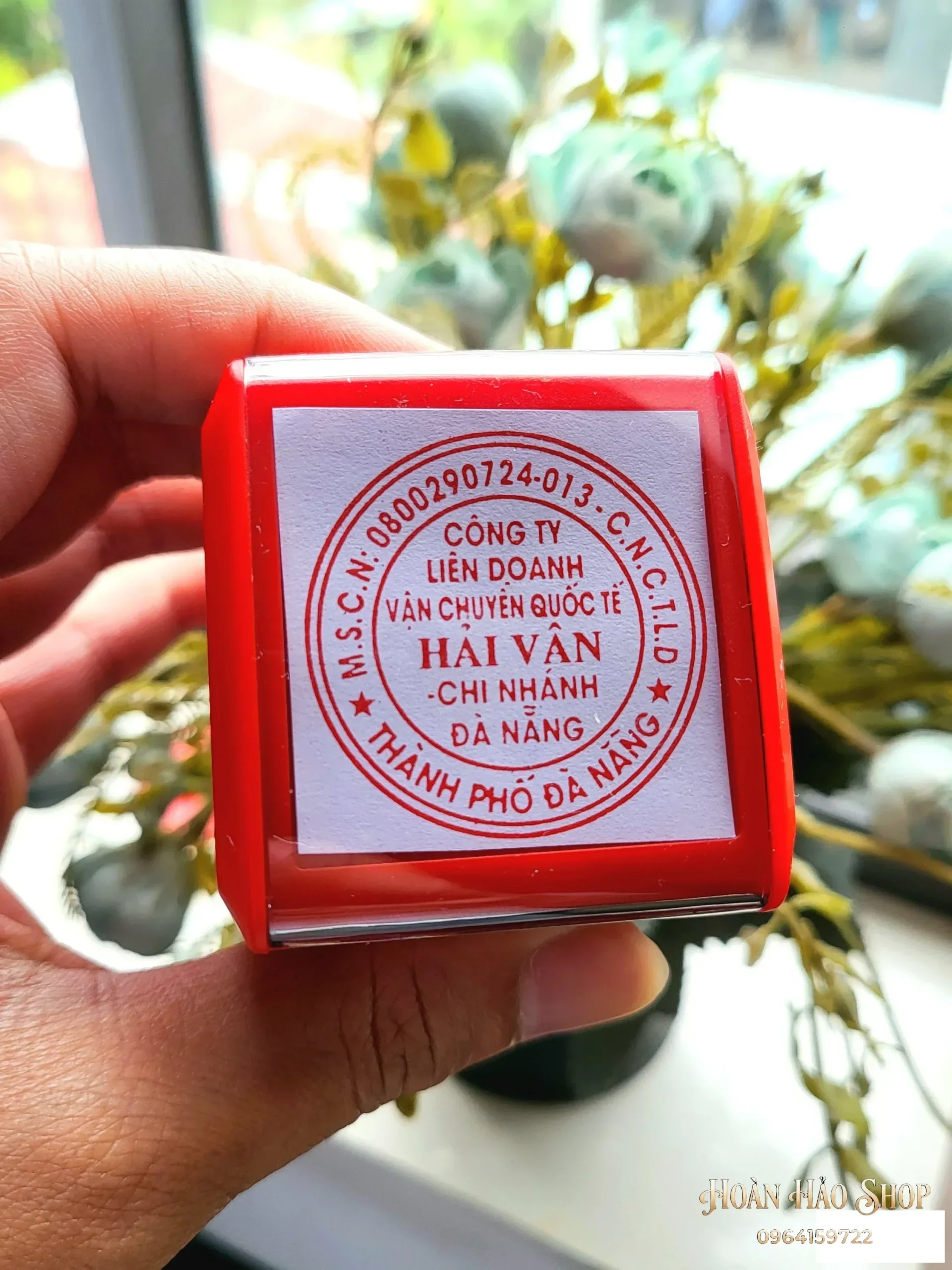 Khắc con dấu tròn công ty trách nhiệm hữu hạn lấy liền