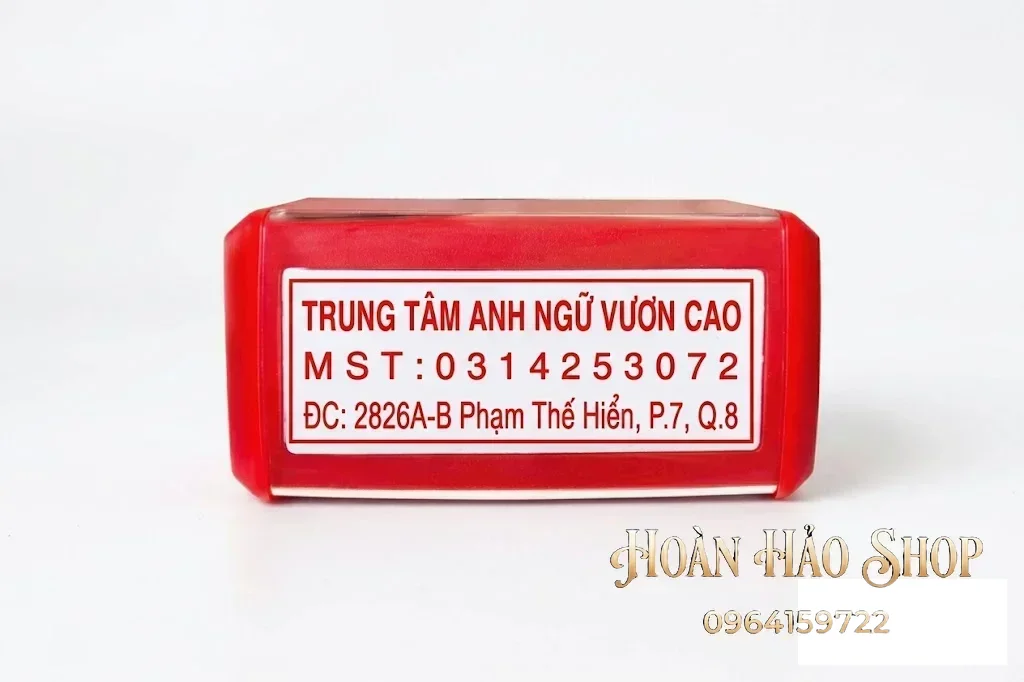 Khắc con dấu vuông MST lấy liền