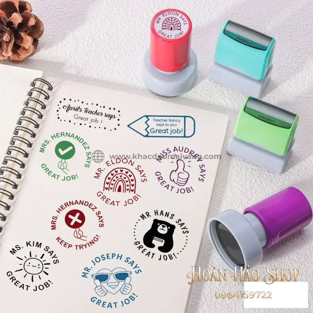 Khắc con dấu logo lấy liền