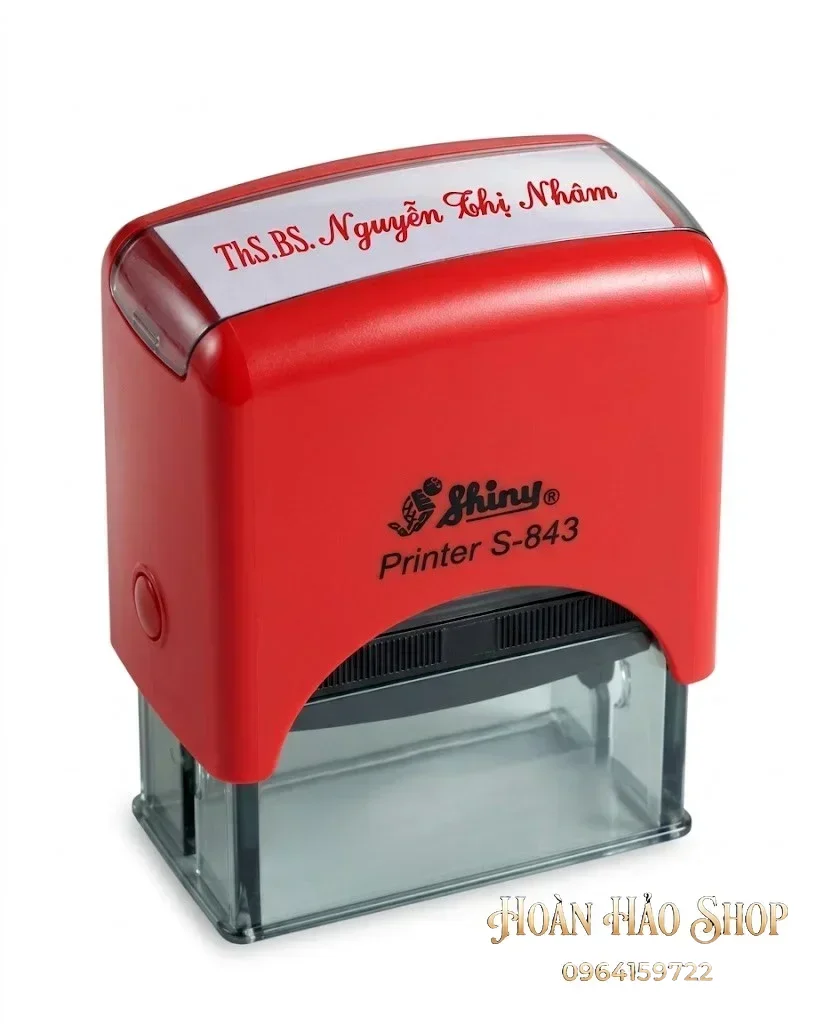 Con dấu tên bác sĩ chuyên khoa, hoa nghiên