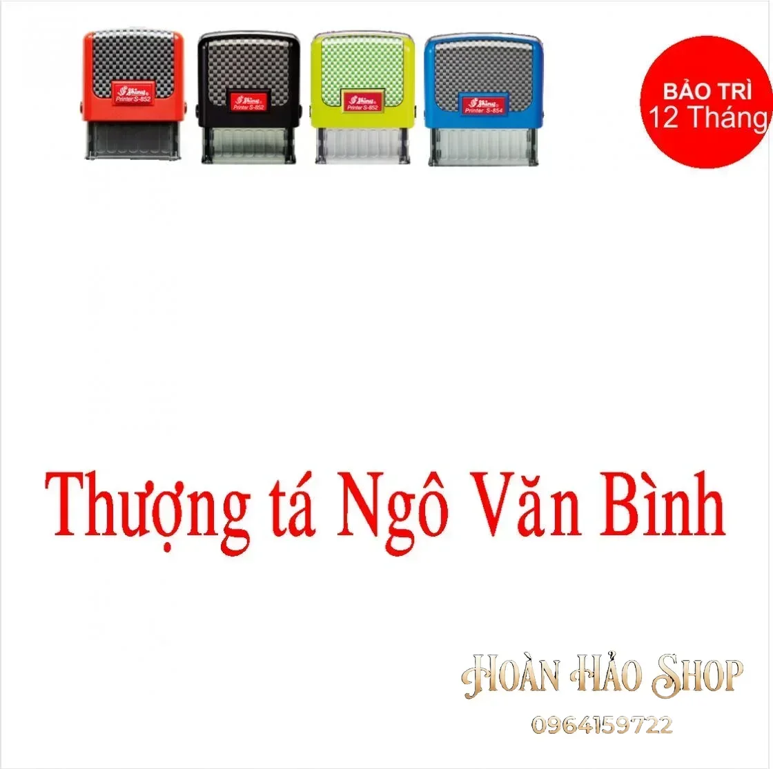 Con dấu thượng tá chữ thường