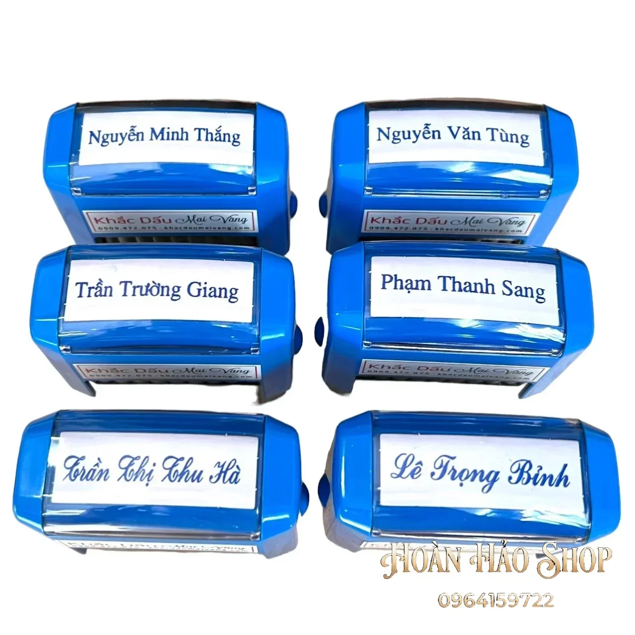 Con dấu tên chữ IN HOA thông thường