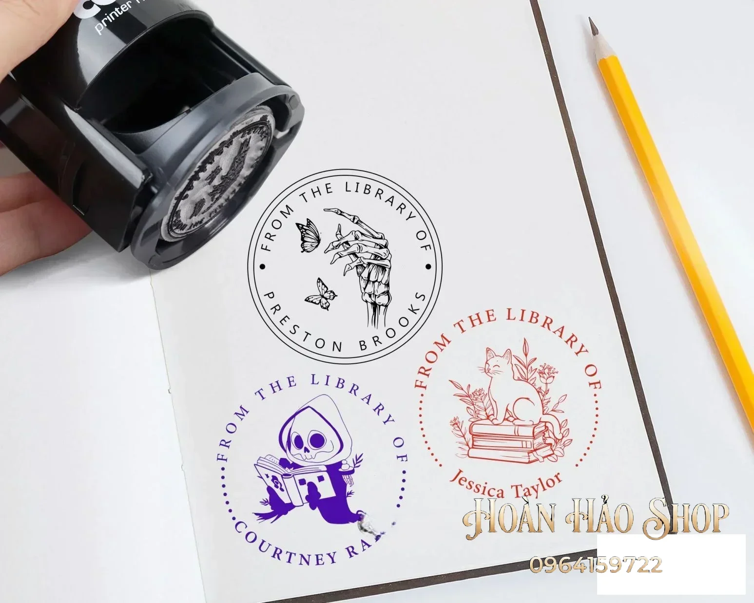 Khắc con dấu logo lấy liền