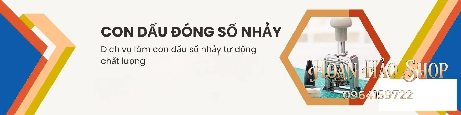 Con dấu số nhảy tự động