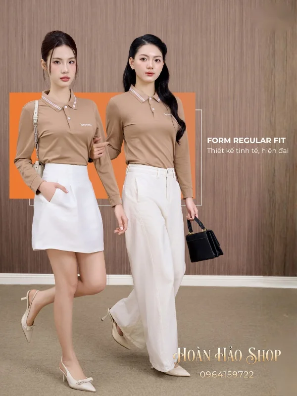 Áo Đồng Phục Công Ty Dài Tay Nespresso