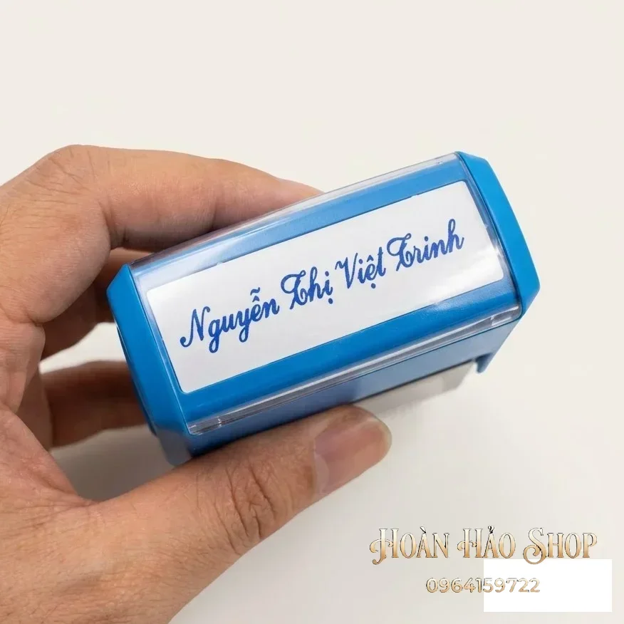 Con dấu tên chữ IN HOA thông thường