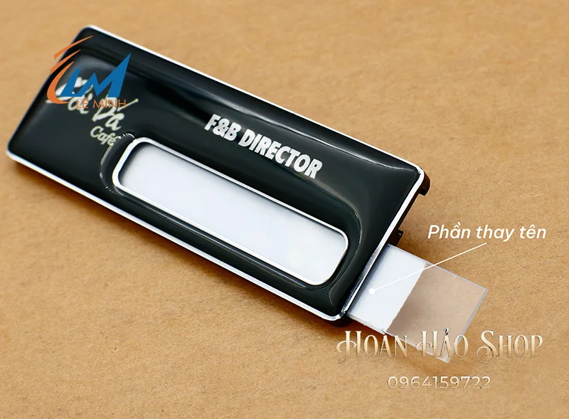 Thẻ tên thay đổi tên BT10-A