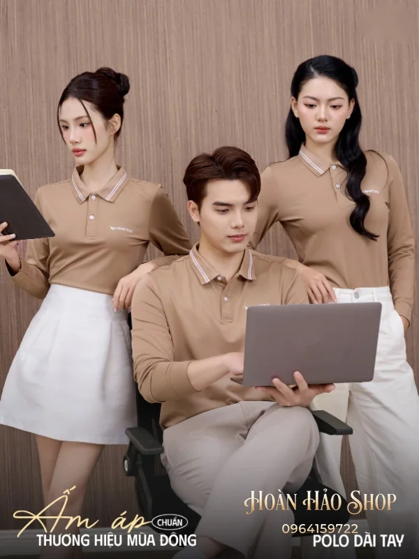 Áo Đồng Phục Công Ty Dài Tay Nespresso