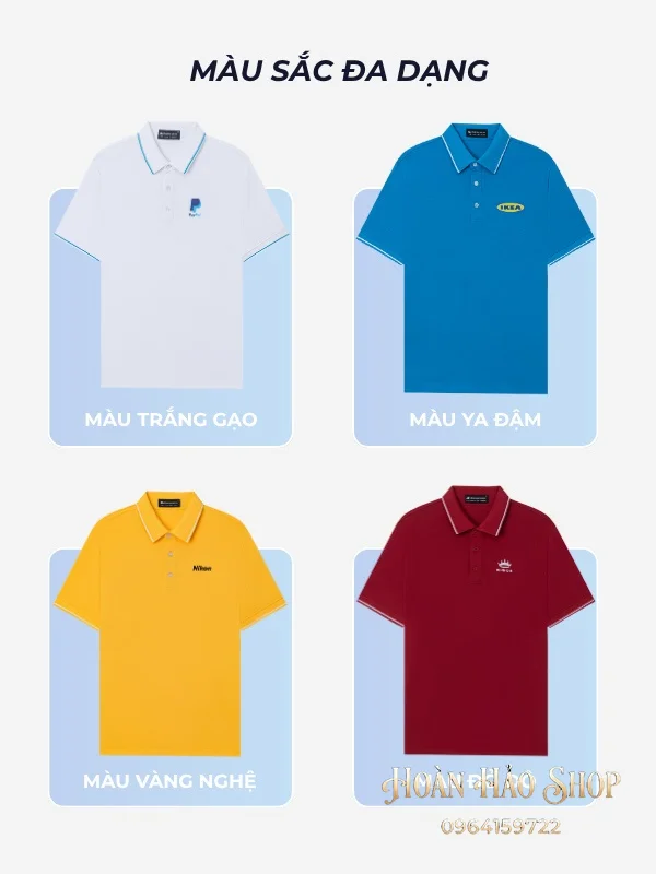 Áo Đồng Phục Công Ty Piquecool Pro Màu Đỏ Đô Phối Lé Viền Màu Trắng