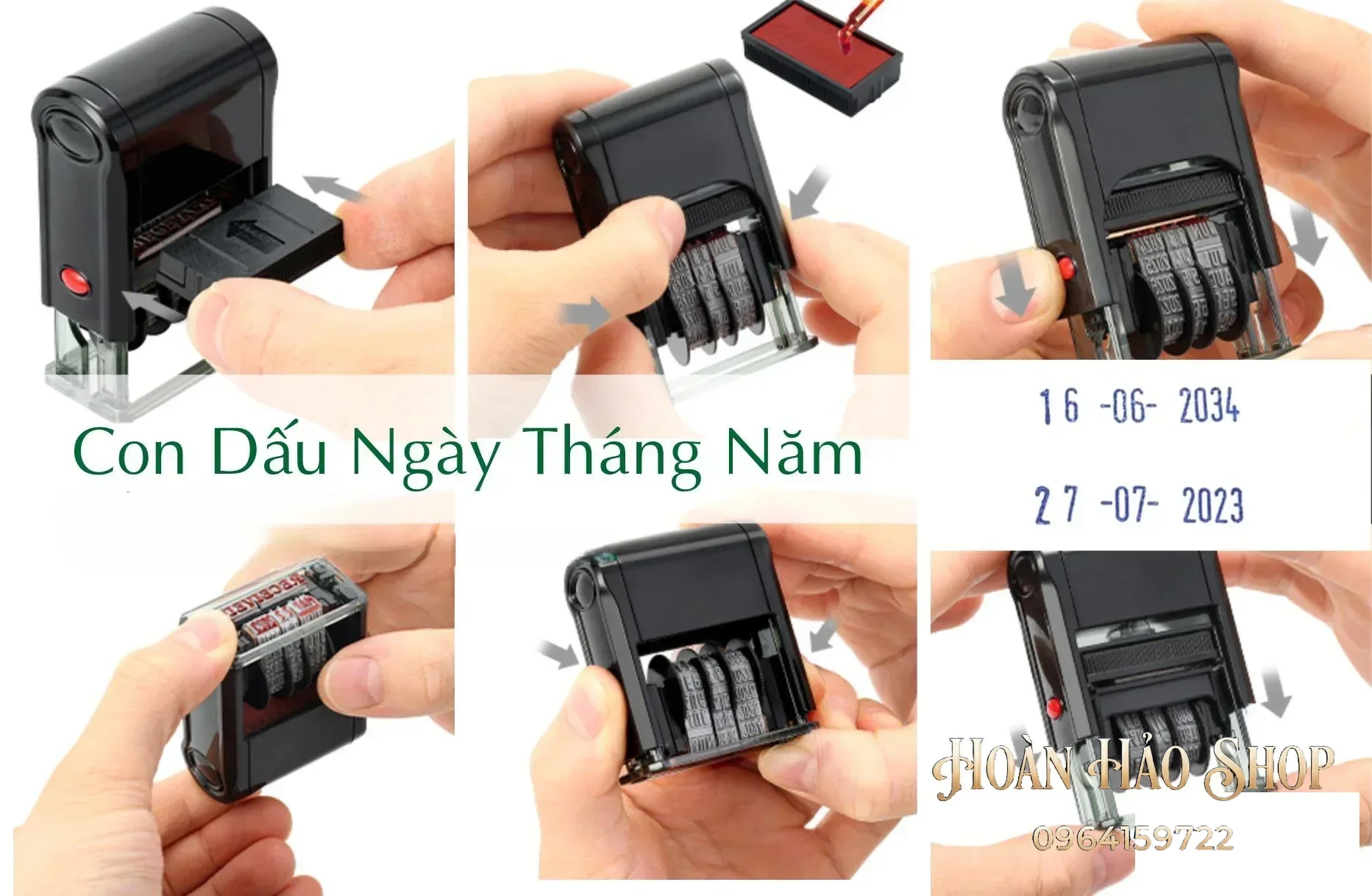 Con dấu ngày tháng năm