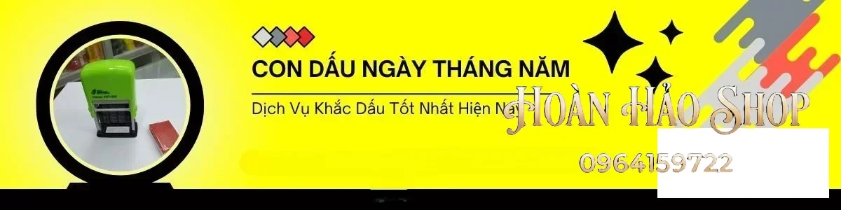 Con dấu ngày tháng năm